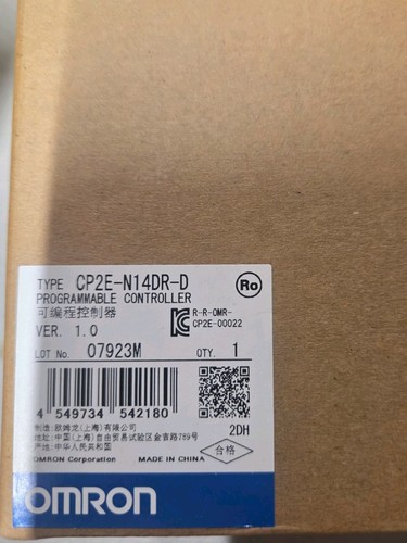 Omron cp2e n14dr plc - omron, i/o