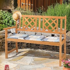 GARDEN BENCH CHAIR 2-SEATER