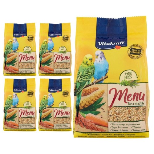 Vitakraft menu budgie seed - vitakraft,