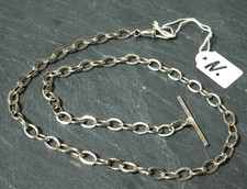 Old Silver Pocket Watch Chain