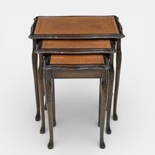 Tall Nest Of Tables Queen Anne