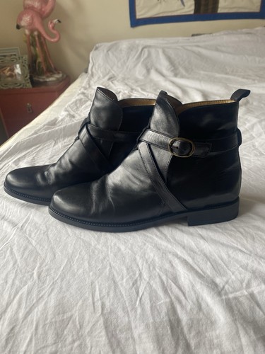 Stunning pair black leather - stunning,