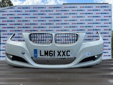 BMW 3 SERIES SALOON 4DR 320D MK5 FL E90 2011 WHITE 300 FRONT BUMPER MARKS