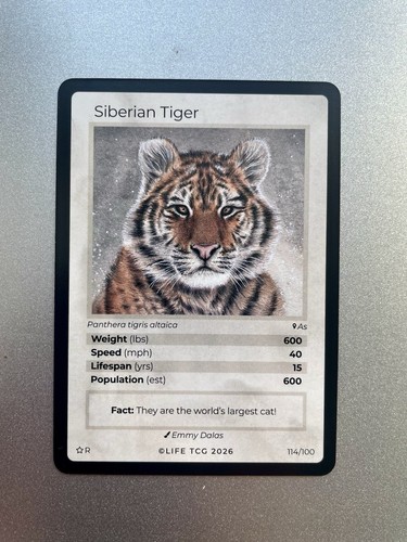 Life tcg siberian tiger - tcg,