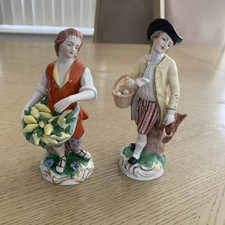 Pair Of Fine Dresden Figurines