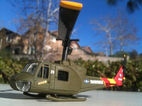 Corgi bell huey - corgi, uh-1c