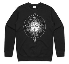 Face Sun Boho Bohemian Jumper