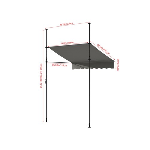 Retractable awning - retractable,