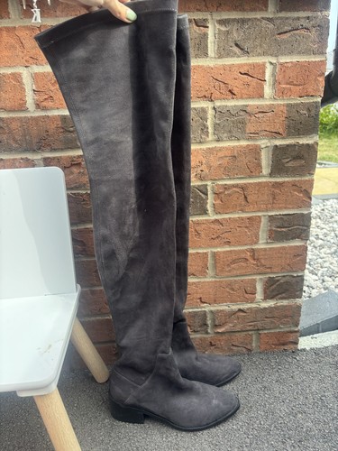 Dune london grey - dune, suede