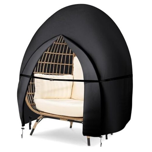 Patio hanging egg chair cover - hanging,