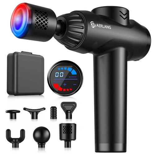 Aerlang massage gun with heat - gun,