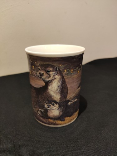 Kingston pottery mug otters - mug,