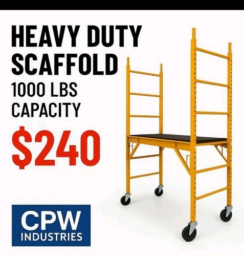 Heavy duty scaffold tower - duty,