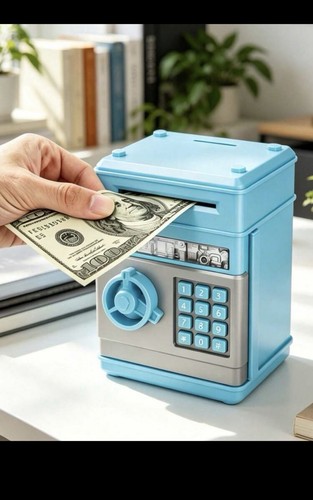 Mini safe money box - safe,