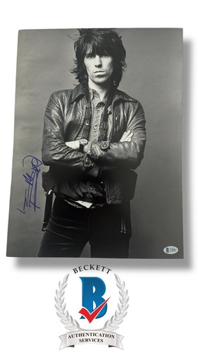 Keith richards signed 16x12 - keith,