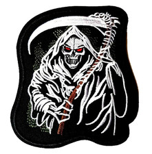 Grim Reaper patch Skeleton