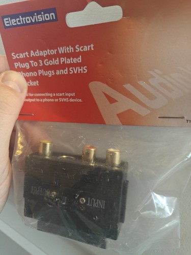 Scart lead svhs 3 - scart, &