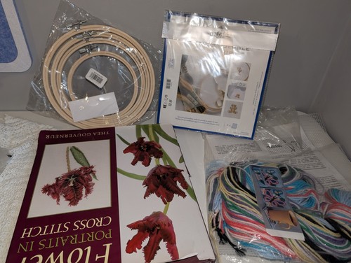 Cross stitch job - job, lot