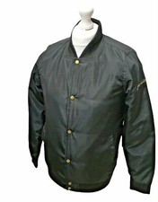 BOOHOO Man Mens Black Jacket Coat Bomber Size Small 36-38