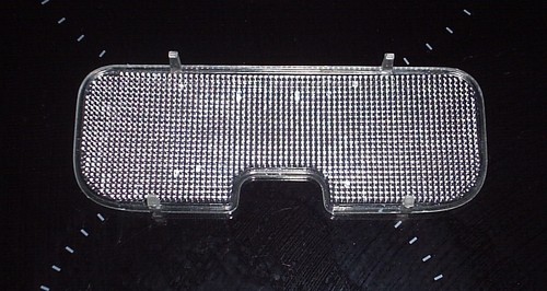 Used interior light - used, lens