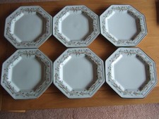 6 x Eternal Beau Johnson Brothers Dinner Plates 25 cm
