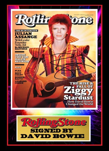 David bowie signed - bowie,