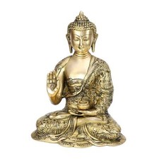 Brass bhagwan buddha life - bhagwan,