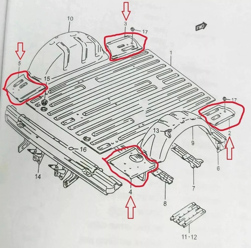 Suitable for suzuki samurai - suitable,