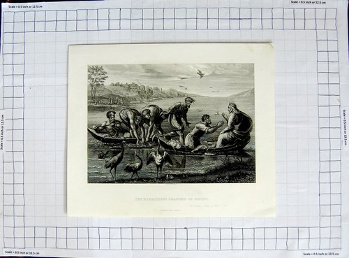 Old antique print c1790 - old, c1790-c1900