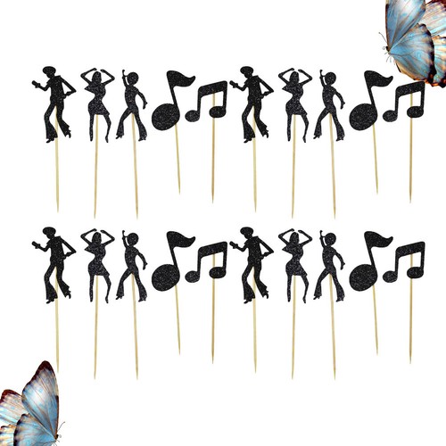 Pcs musical cake - 30, decoration