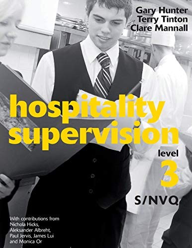 Hospitality supervision nvq - hospitality, s/nvq