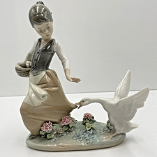 Lladro Vintage Porcelain Figurine The Aggressive Goose Model No 1288         B14