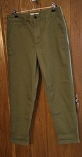 Ladies pair of Fat Face Jeans Size 8 regular Khaki Green