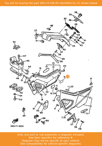 Yamaha damper 26h 21746 00 - yamaha, damper,