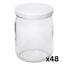 Glass Jars 540ml with Lid
