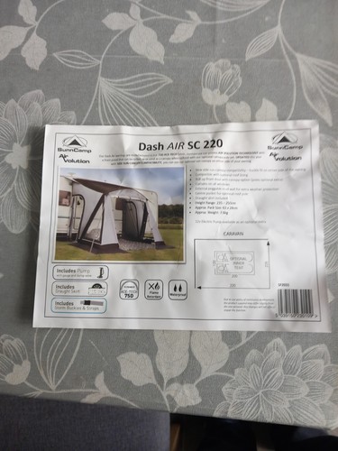 Sunncamp swift air 220 - 220, awning
