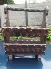 vintage carved oak wood