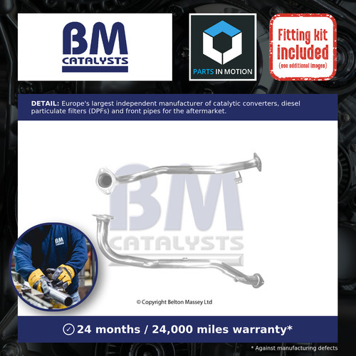 Exhaust front down pipe - exhaust,