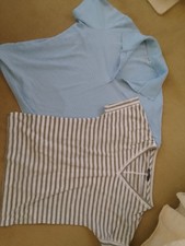2 Womens Tops Damart M&S Polo T Shirt Joblot