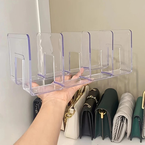 Clear acrylic handbag - clear,