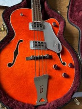 Gretsch Broadkaster Bass 6119BO In Excellent Condition With Original Case
