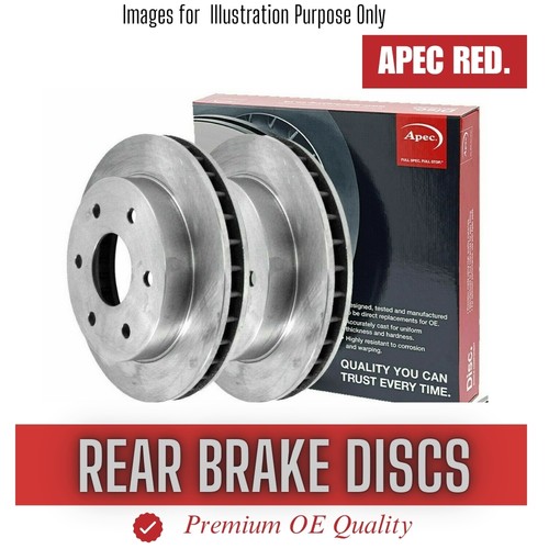 Brake discs pair rear for - pair,