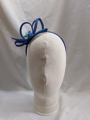 Handmade royal blue - handmade, sinamay