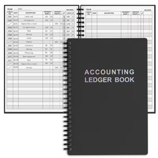 Black Accounting Ledger Work
