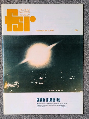 Flying saucer review october - saucer,
