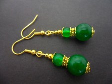 A PAIR OF PRETTY GOLD PLATED