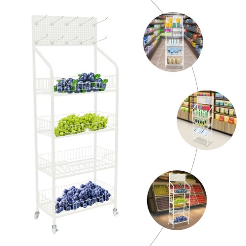 Tier retail display rack - 4,
