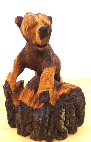 Primitive hand carved wooden - primitive,