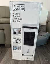 BLACK+DECKER BXAC65002GB 3 Speed 7 L Digital Air Cooler Boxed New 
