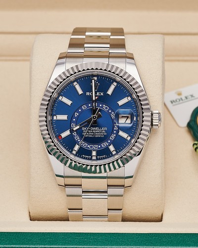 Rolex sky dweller 336934 blue - rolex, sky-dweller